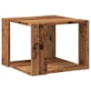 vidaXL diivanilaud Old Wood 40x40x30 cm Engineered Wood