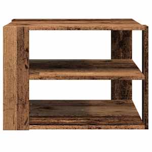 Konferenční stolek old wood 58x58x40 cm kompozitní dřevo - obrázek 5