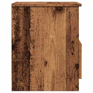 Noční stolek old wood 40 x 40 x 50 cm kompozitní dřevo - obrázek 6