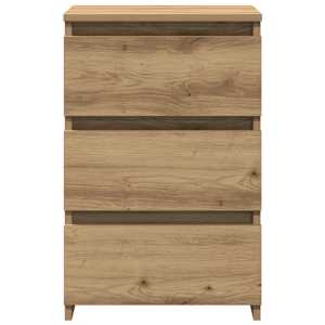 Noční stolek dub artisan 40x35x62,5 kompozitní dřevo - obrázek 5