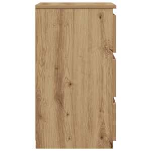 Noční stolek dub artisan 40x35x62,5 kompozitní dřevo - obrázek 7