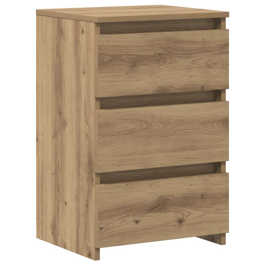 vidaXL Noční stolky 2 ks dub artisan 40x35x62,5 cm kompozitní dřevo