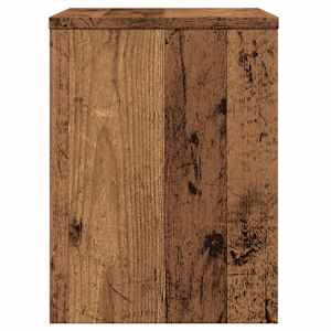 Noční stolek old wood 40 x 30 x 40 cm kompozitní dřevo - obrázek 6