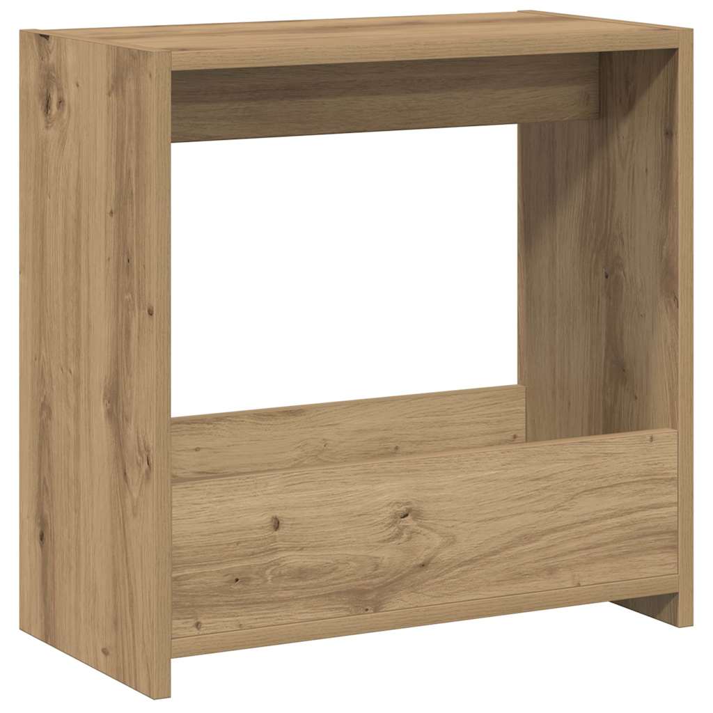 vidaXL Odkládací stolek dub artisan 50 x 26 x 50 cm kompozitní dřevo