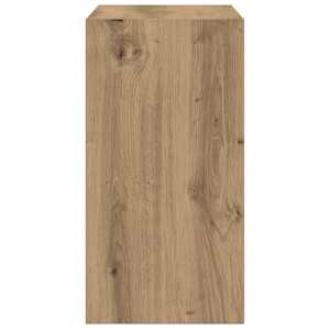 Odkládací stolek dub artisan 50 x 26 x 50 cm kompozitní dřevo - obrázek 5