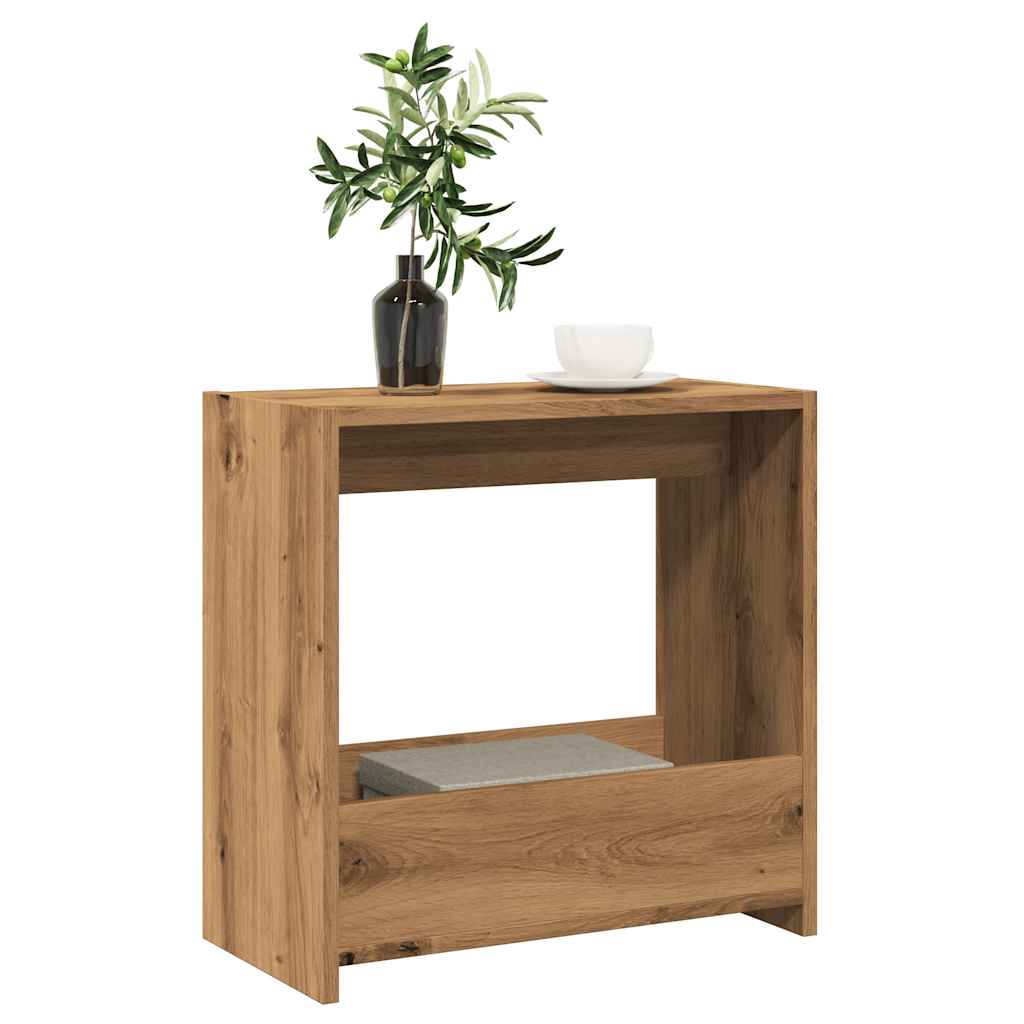 Beistelltisch Artisan-Eiche 50x26x50 cm Holzwerkstoff