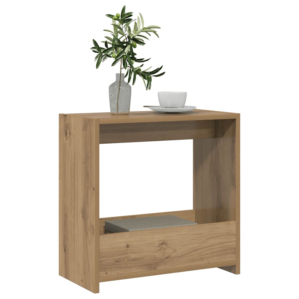 Thumbnail - vidaXL Beistelltisch Artisan-Eiche 50x26x50 cm Holzwerkstoff