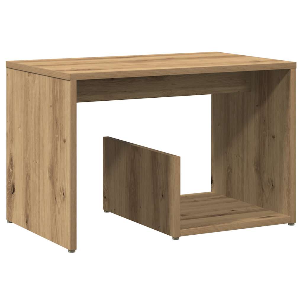 Thumbnail - vidaXL Beistelltisch Artisan-Eiche 59x36x38 cm Holzwerkstoff