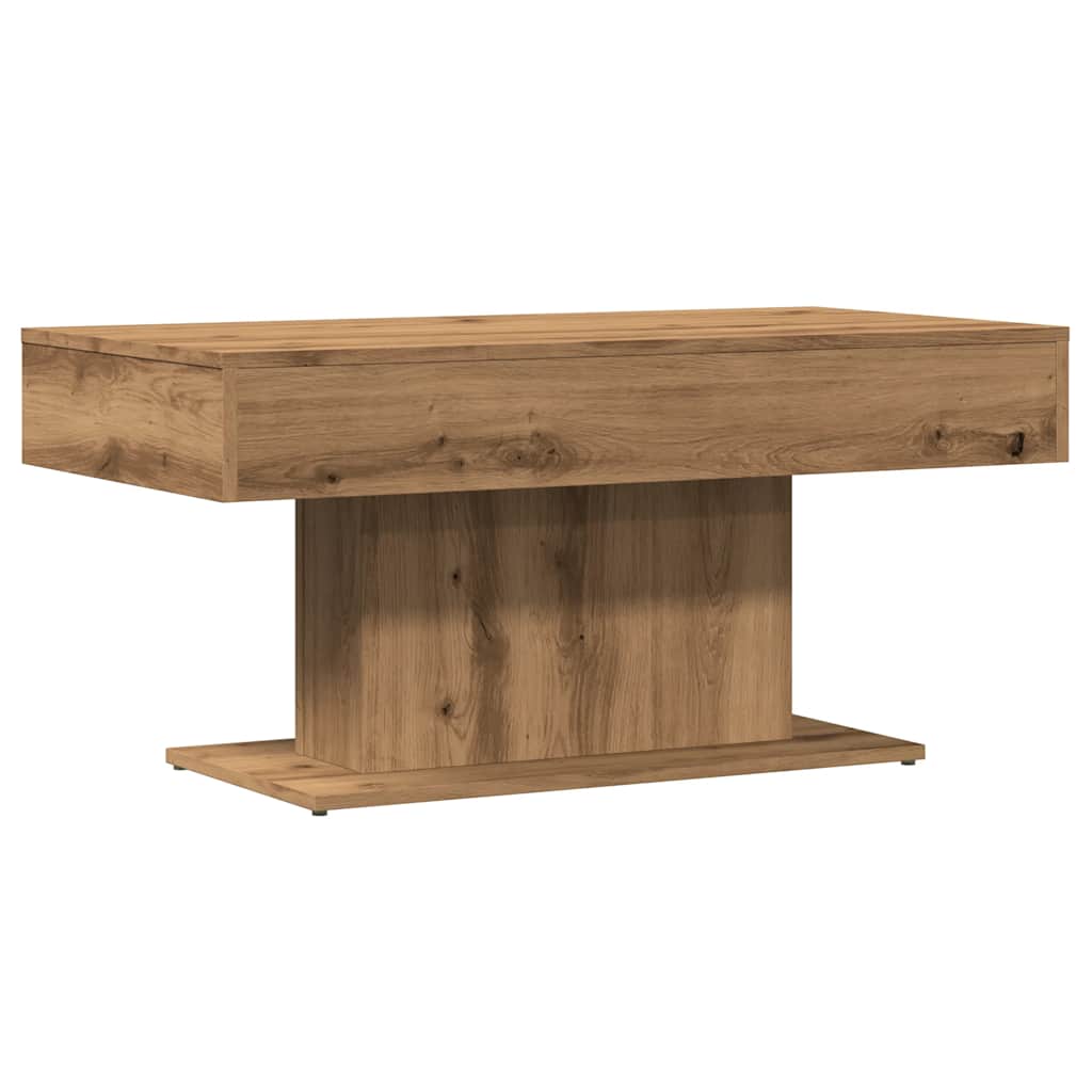 Konferenční stolek Artisan Dub 96 x 50 x 45 cm Konstrukce dřeva - obrázek 2