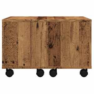 Konferenční stolek old wood 60 x 60 x 38 cm kompozitní dřevo - obrázek 5