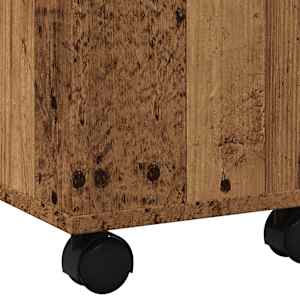 Konferenční stolek old wood 60 x 60 x 38 cm kompozitní dřevo - obrázek 9