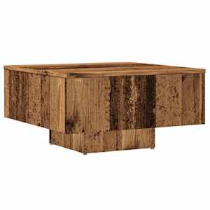 Konferenční stolek old wood 60 x 60 x 31,5 cm kompozitní dřevo - obrázek 2
