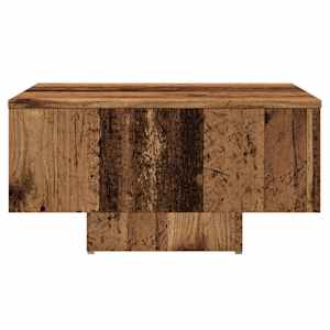 Konferenční stolek old wood 60 x 60 x 31,5 cm kompozitní dřevo - obrázek 4