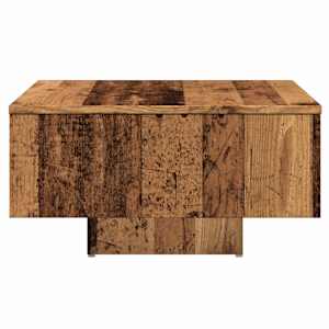 Konferenční stolek old wood 60 x 60 x 31,5 cm kompozitní dřevo - obrázek 5