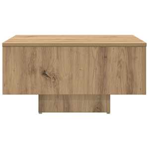 Konferenční stolek dub artisan 60x60x31,5 cm kompozitní dřevo - obrázek 4