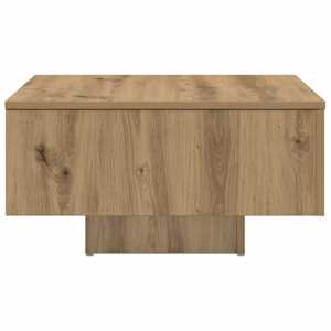 Konferenční stolek dub artisan 60x60x31,5 cm kompozitní dřevo - obrázek 5