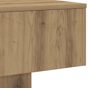 Konferenční stolek dub artisan 60x60x31,5 cm kompozitní dřevo - obrázek 7