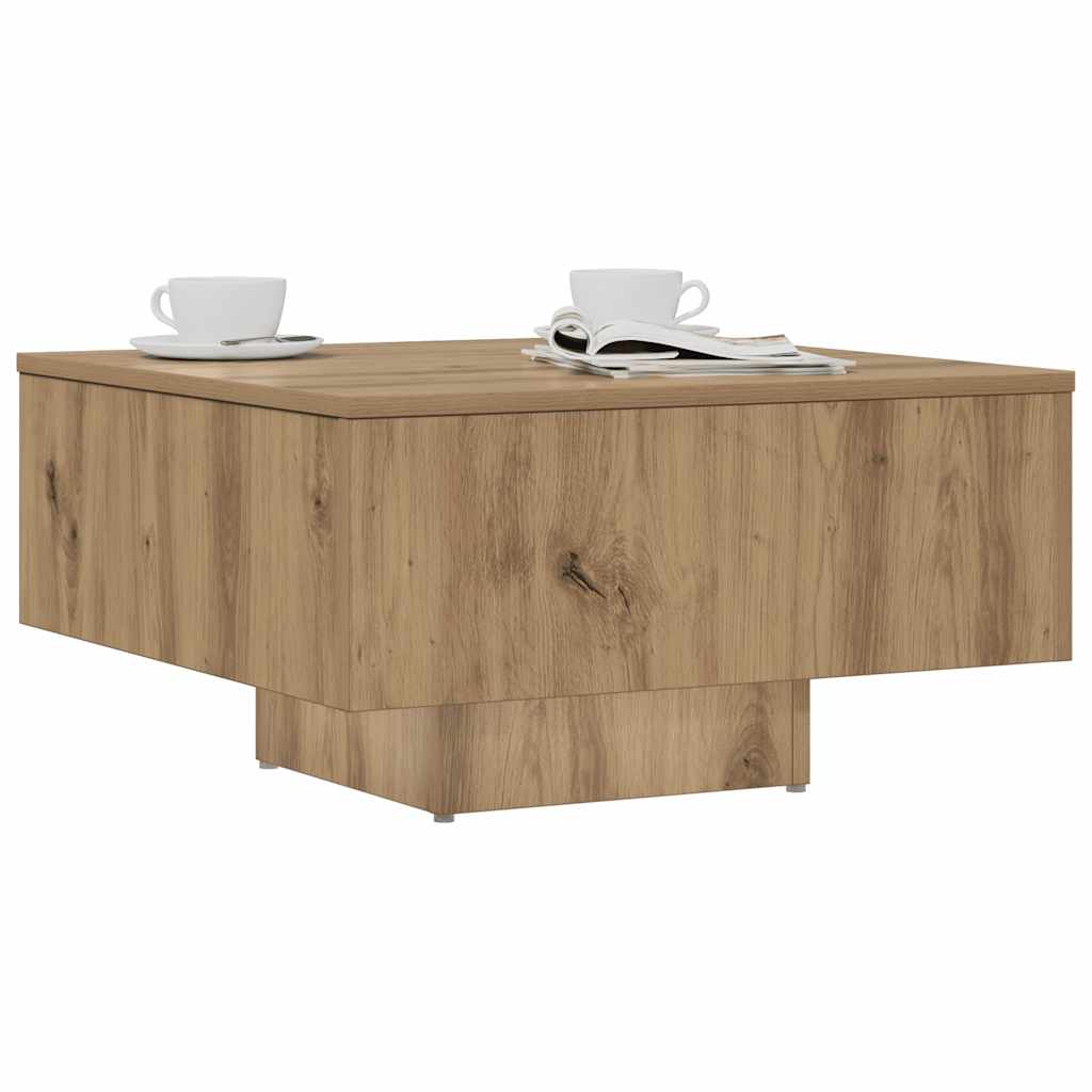 Thumbnail - vidaXL Couchtisch Artisan-Eiche 60x60x31,5 cm Holzwerkstoff