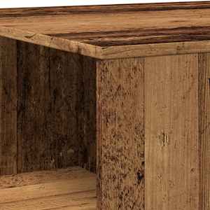 Konferenční stolek old wood 90 x 67 x 33 cm kompozitní dřevo - obrázek 7