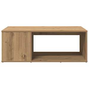Konferenční stolek dub artisan 90 x 67 x 33 cm kompozitní dřevo - obrázek 4