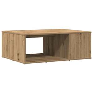 Konferenční stolek dub artisan 90 x 67 x 33 cm kompozitní dřevo - obrázek 6