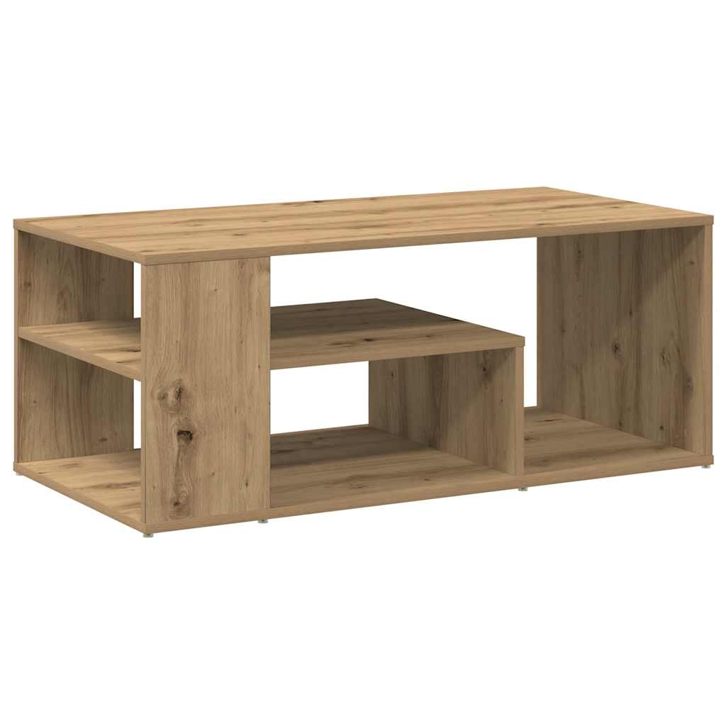 vidaXL Konferenční stolek dub artisan 100x50x40 cm kompozitní dřevo