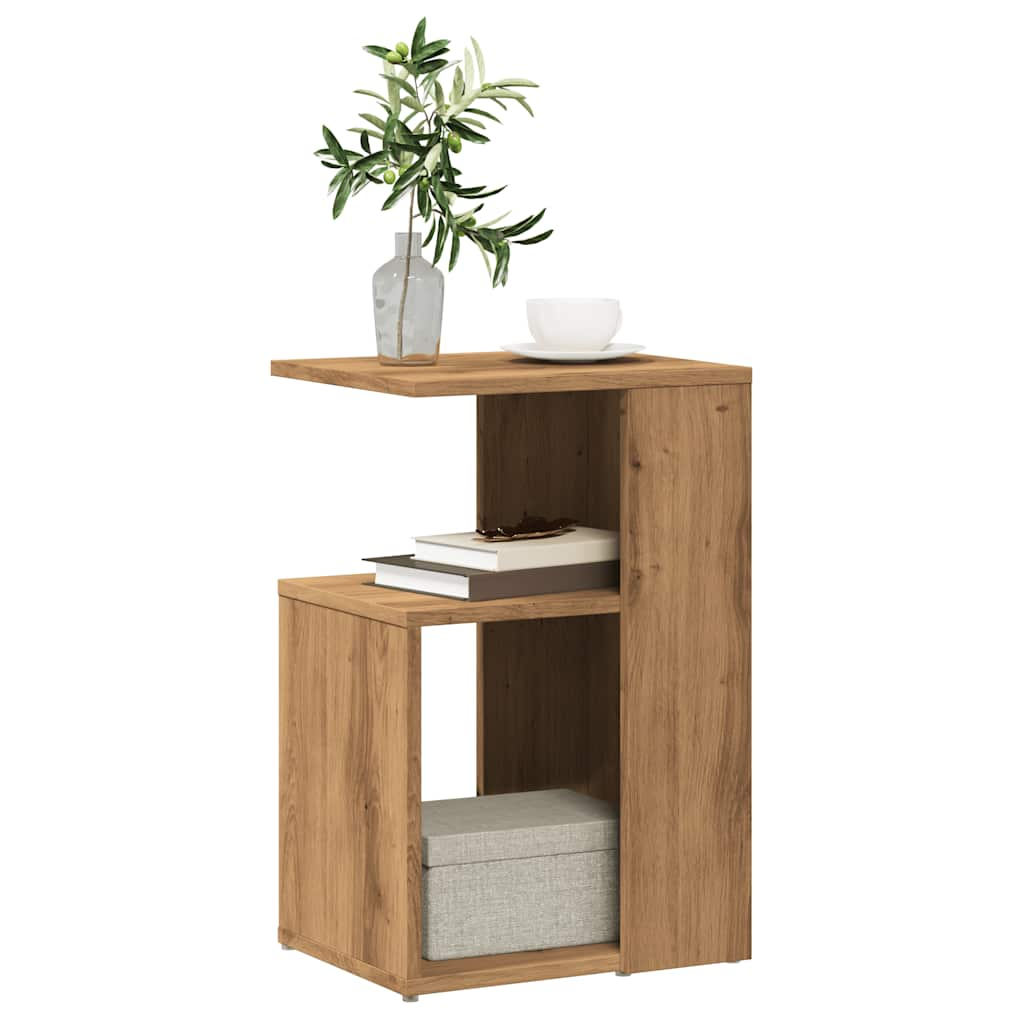 vidaXL Beistelltisch Artisan-Eiche 36x30x56 cm Holzwerkstoff