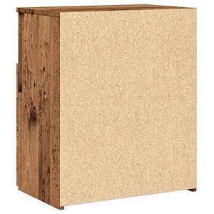 Noční stolek old wood 50 x 32 x 60 cm kompozitní dřevo - obrázek 7
