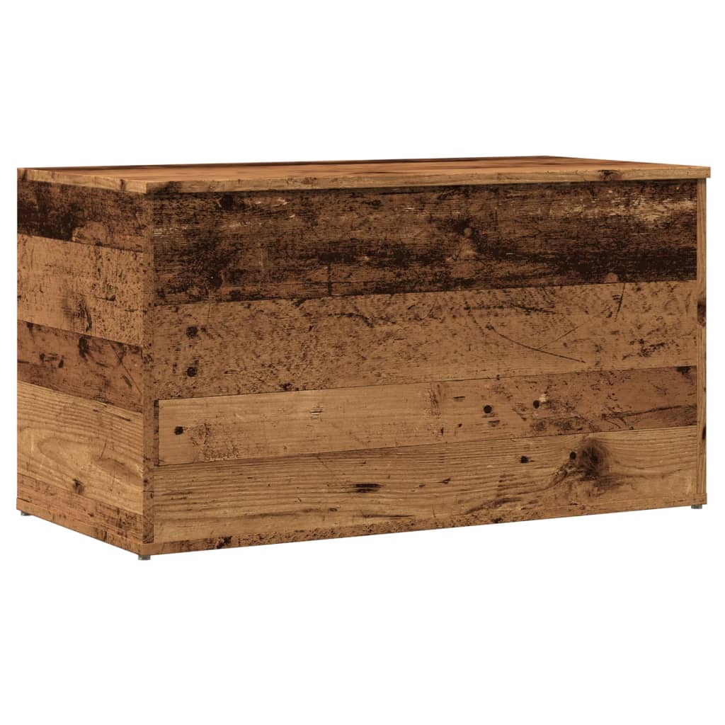 vidaXL Úložná truhla old wood 84 x 42 x 46 cm kompozitní dřevo