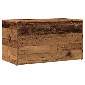 Úložná truhla old wood 84 x 42 x 46 cm kompozitní dřevo - obrázek 2