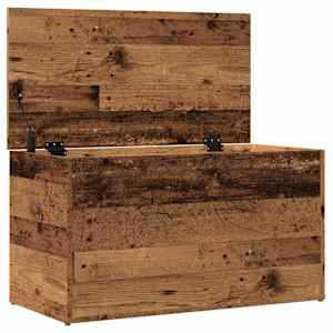 Úložná truhla old wood 84 x 42 x 46 cm kompozitní dřevo - obrázek 7