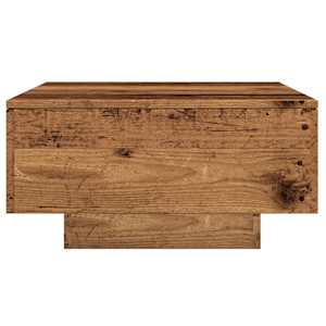 Konferenční stolek old wood 90 x 60 x 31 cm kompozitní dřevo - obrázek 5