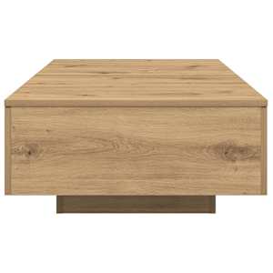 Konferenční stolek dub artisan 90 x 60 x 31 cm kompozitní dřevo - obrázek 5