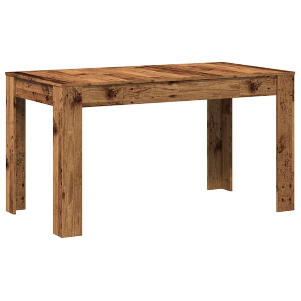 vidaXL S&ouml;&ouml;gilaud Old Wood 140x74,5x76 cm Engineered Wood
