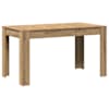 vidaXL s&ouml;&ouml;gilaud Artisan tamm 140x74,5x76 cm ehituspuit