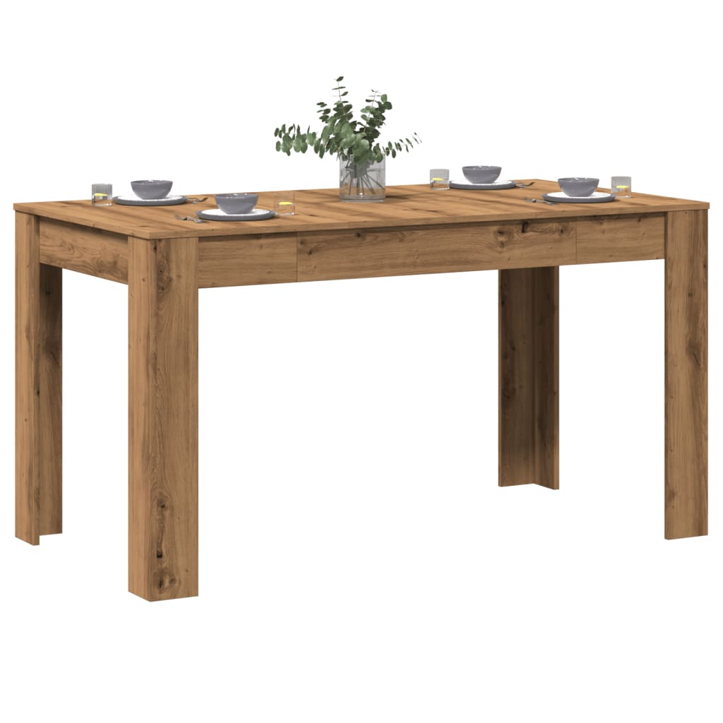 Esstisch Artisan-Eiche 140×74,5×76 cm Holzwerkstoff