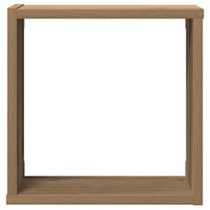 Nástěnné police kostky 6 ks dub artisan 30x15x30 cm kompozit - obrázek 5
