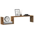 vidaXL Wandschappen kubus 2 st 50x15x50 cm hout artisanaal eiken