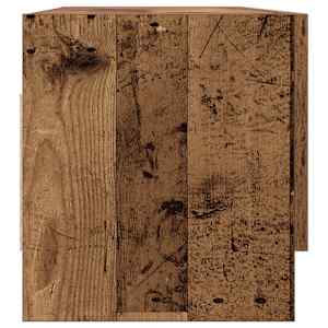 Šatní skříň starého dřeva 100 x 32,5 x 35 cm dřevotříska - obrázek 6
