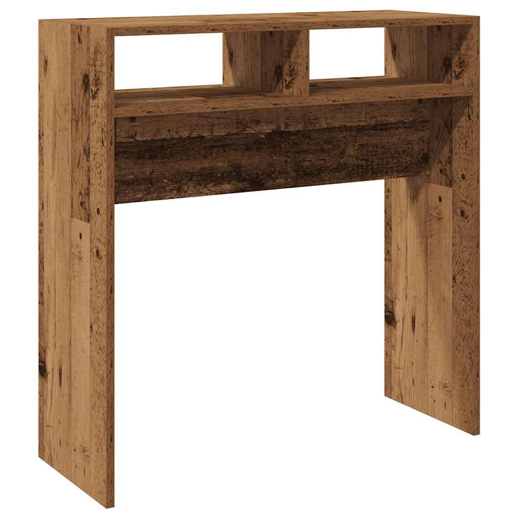 vidaXL Konzolový stolek old wood 78 x 30 x 80 cm kompozitní dřevo