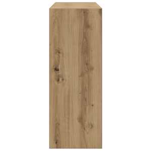 Konzolový stolek dub artisan 78 x 30 x 80 cm kompozitní dřevo - obrázek 6