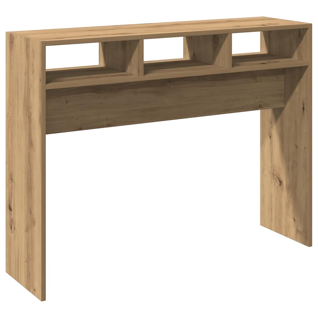vidaXL Konzolový stolek dub artisan 105 x 30 x 80 cm kompozitní dřevo