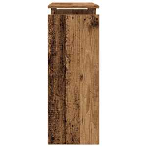 Konzolový stolek old wood 80 x 30 x 80 cm kompozitní dřevo - obrázek 6