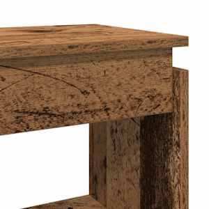 Konzolový stolek old wood 80 x 30 x 80 cm kompozitní dřevo - obrázek 7