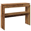 vidaXL konsoollaud Vana puit 102x30x80 cm Engineered Wood
