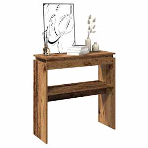 konzolna miza Stari les 102x30x80 cm inženirski les