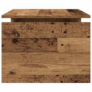 Konferenční stolek old wood 68 x 50 x 38 cm kompozitní dřevo - obrázek 5