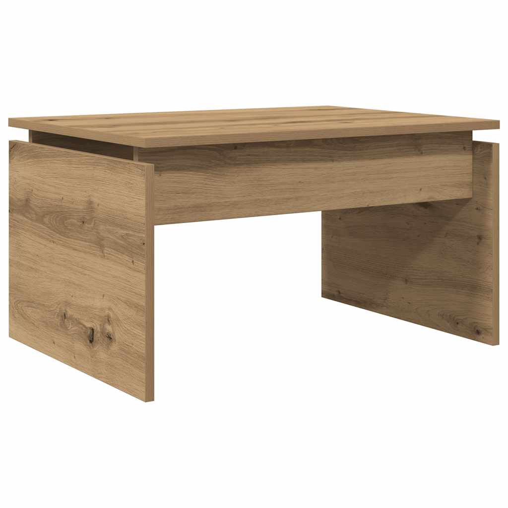 vidaXL Konferenční stolek dub artisan 68 x 50 x 38 cm kompozitní dřevo