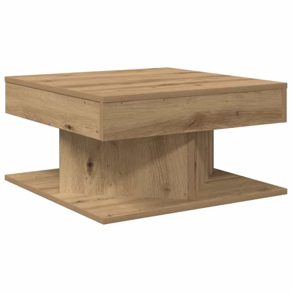 vidaXL diivanilaud Artisan tamm 55x55x30 cm Engineered Wood