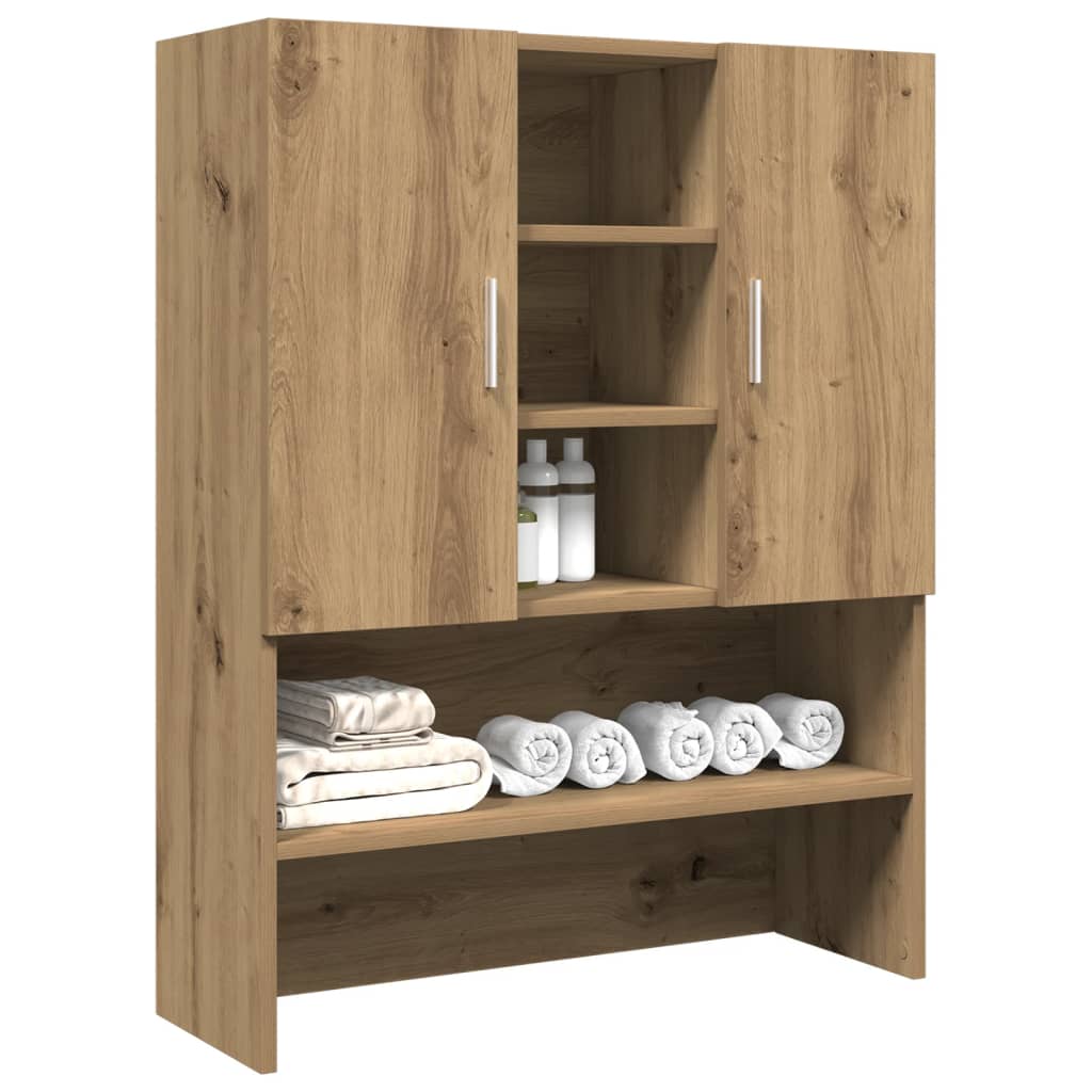 Waschmaschinenschrank Artisan-Eiche 70,5×25,5×90 cm